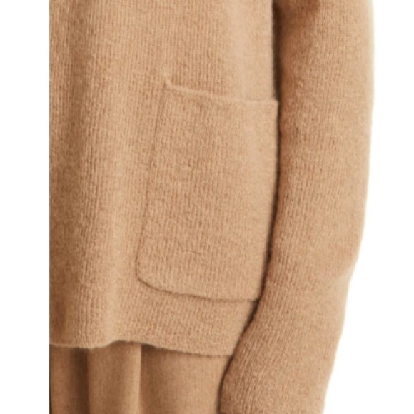 Eileen Fisher Boxy Cardigan Brown Tan color women’s large - Picture 3 of 8